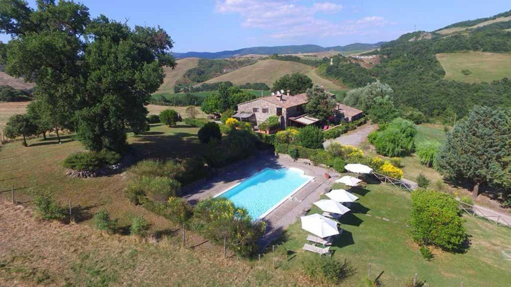 Cottage Le Ginestre Con Piscina In Val D'Orcia Радикофани Екстериор снимка